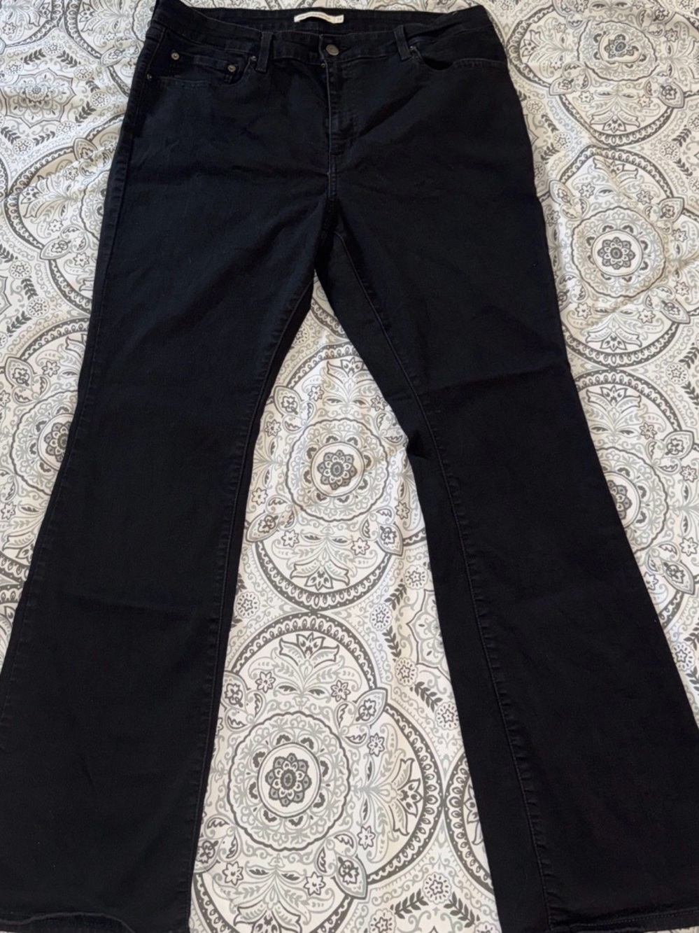 Levi's Black Women's Flare Jeans